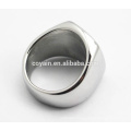 High Polished Smooth Plain Factory Custom Stainless Steel Ring